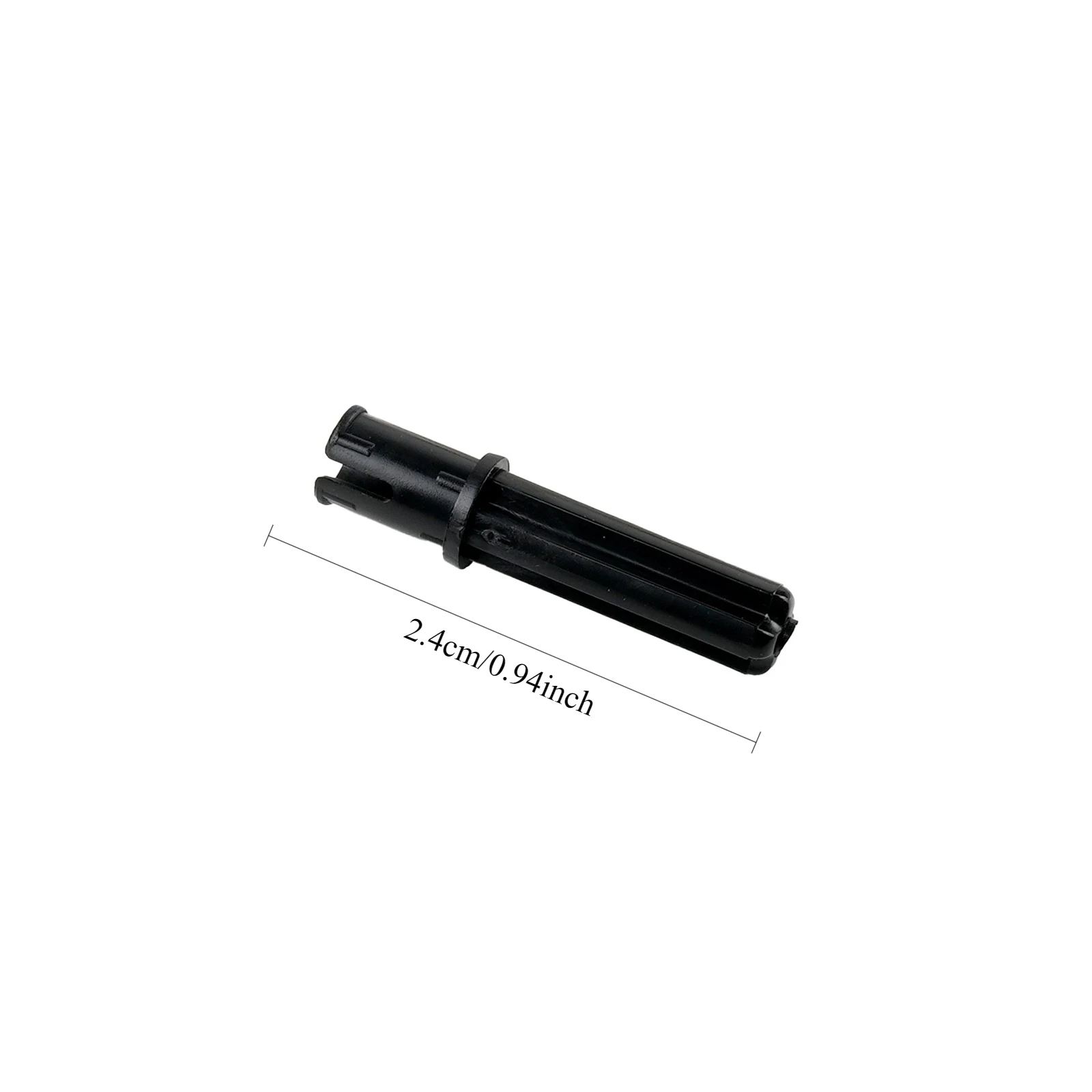 50PCS/100PCS Building Blocks Technical Pin with Friction Black Small Particle Part Compatible Bricks Hobbyist Collection Display
