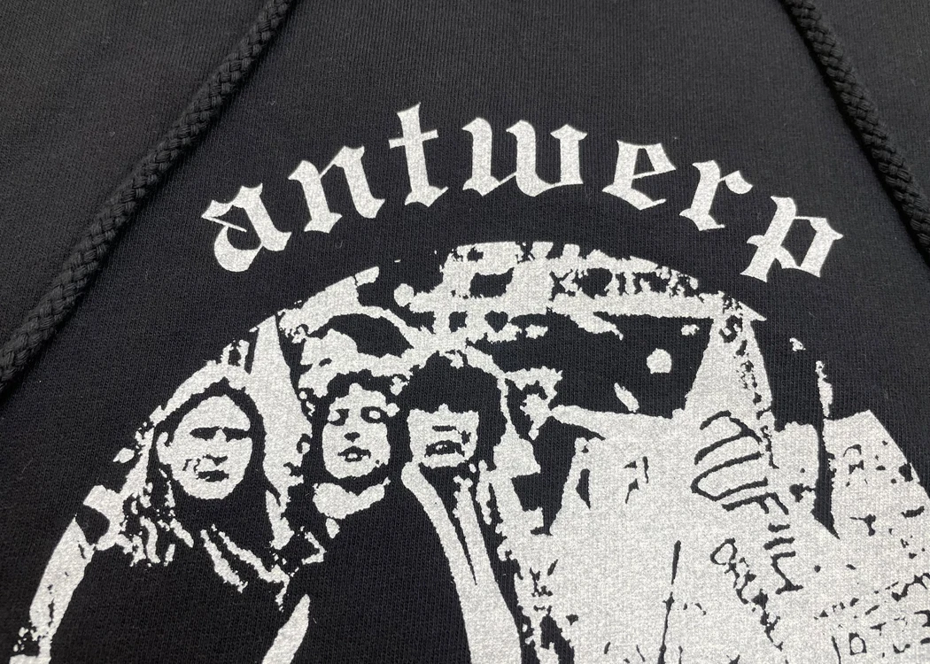 New luxury 2023 Antwerp ARCHIVE REDUX Pullover Hoodies Hoody hooded Sweatshirts velvet Cotton Drake Thick Fleece Street #153