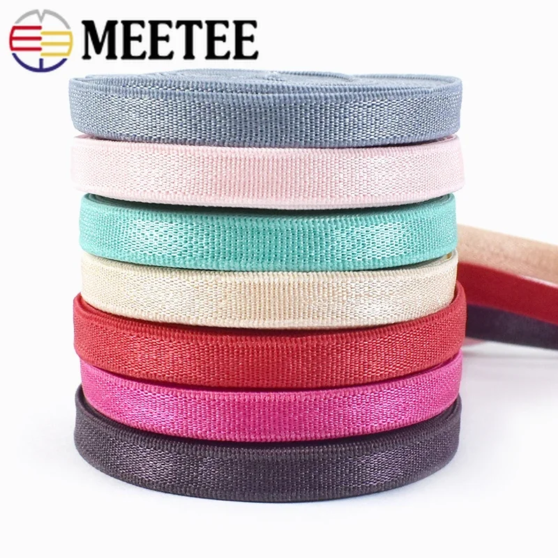 5/10Meters 6mm Elastic Bands for Underwear Bra Strap Rubber Band Webbing Tapes Garment Decor DIY Sewing Accessories