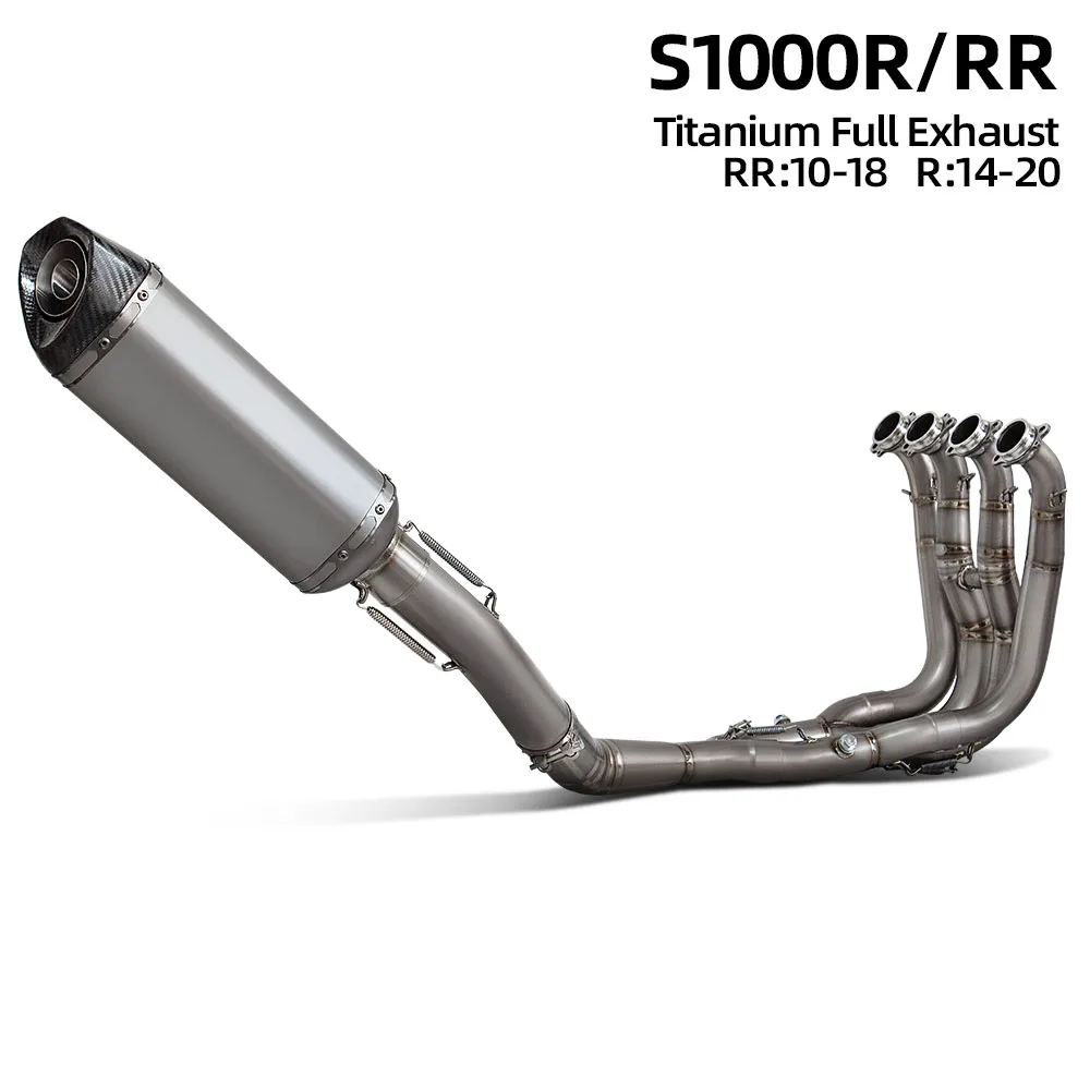 

Выхлопная система S1000R для BMW S1000RR 2010-2018, S1000 R 2014-2020: Комплект выхлопных труб и глушителя для мотоциклов (стритбайков)