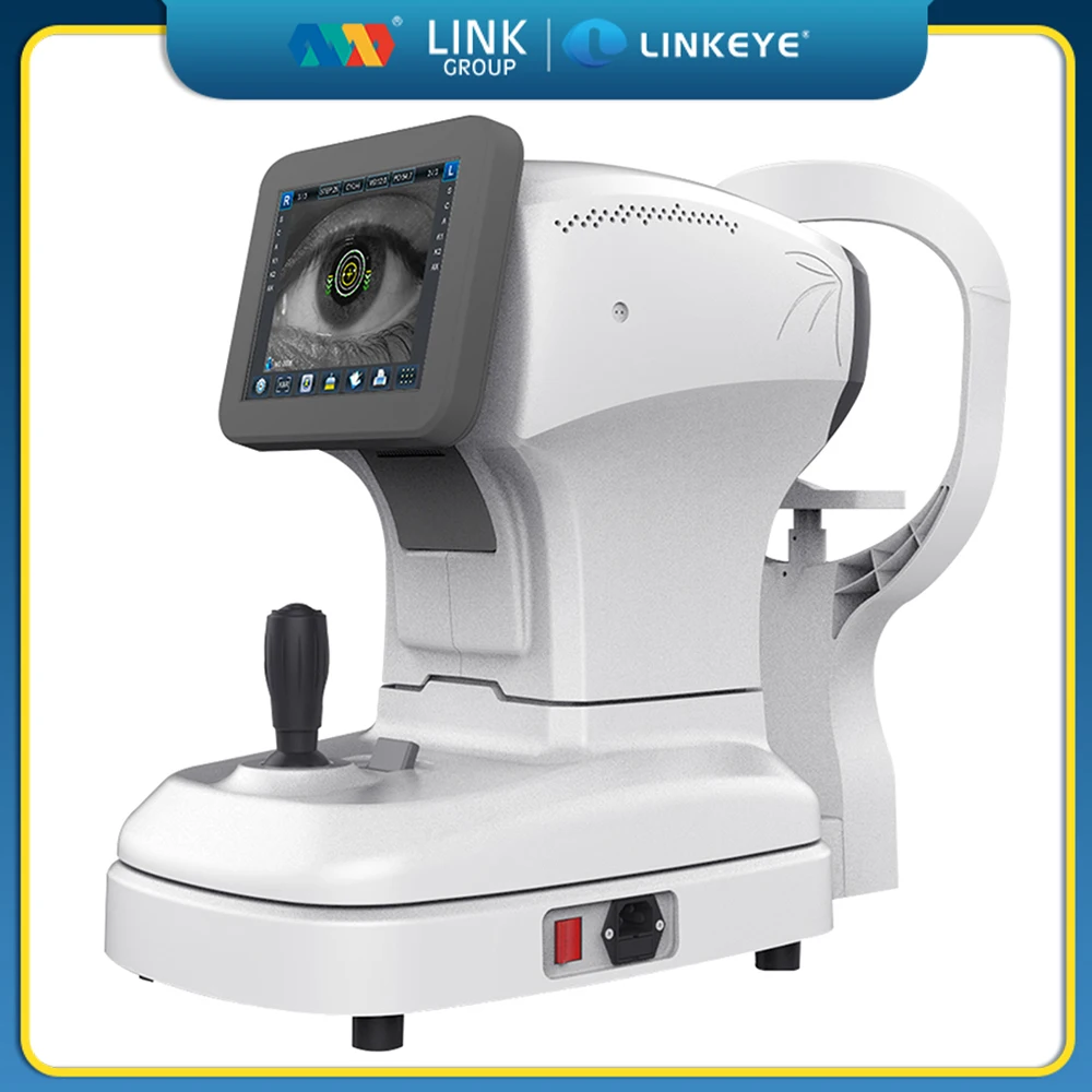 The New Model Eye Autorefractometer with Keratometer Optical Instrument Auto Refractometer 8 Inch TFT Touch Screen ARK-4000