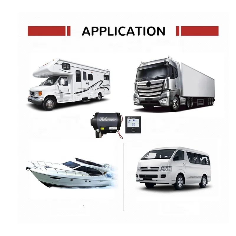 RV 6KW 12V ترموستات سخان التوقف الماء الساخن وسخان الهواء للقوافل المعسكر المنازل المحرك #6