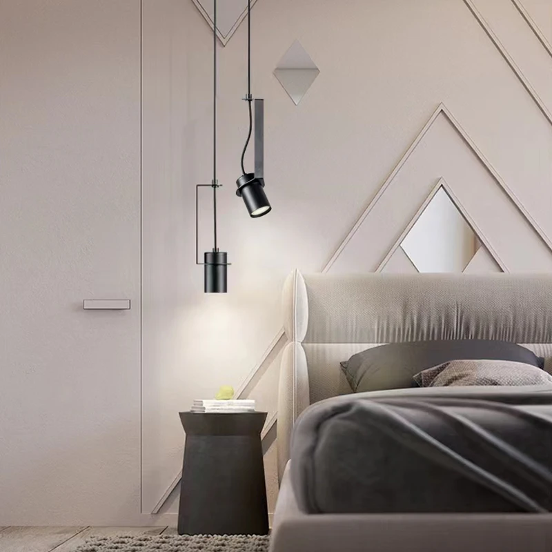 

Modern LED Nordic Style Designer Restaurant Chandelier Coffee Bar Decoration Pendant light Bedroom Bedside Lamp Indoor Lighting