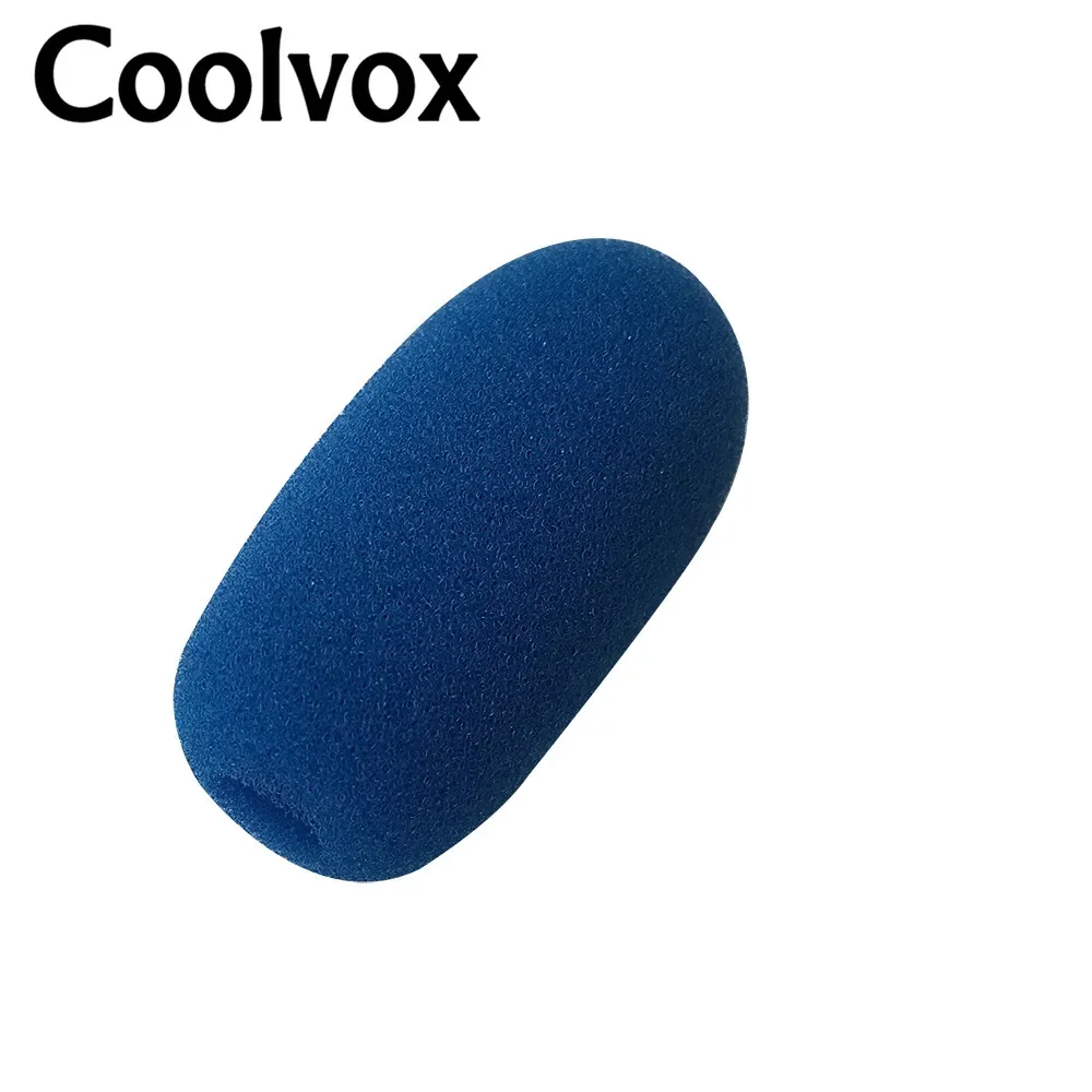5pcs Wired Wirless Conference Microphone Windscreen Foam Sponge Cover for Lapel microphone , Inner Diameter:1cm (about .0.39\