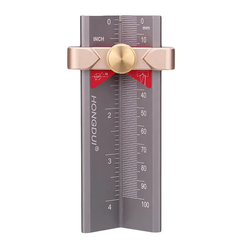 Multifunctional Woodworking Tools, Drill Limit Ring, Installation Aid, Router, Table Saw, Height Gauge, Drill Angle Measure Rule