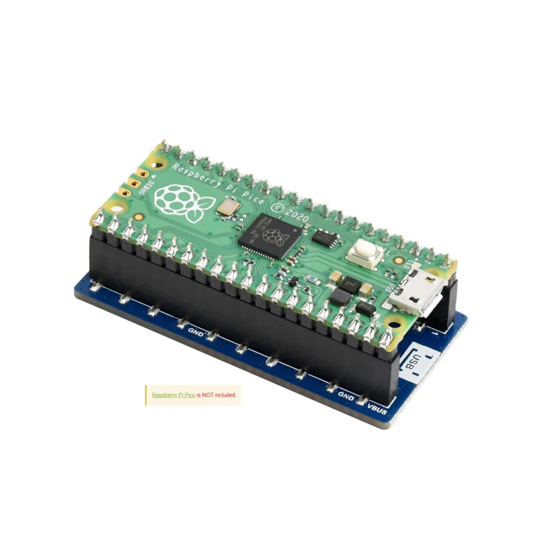 Pannello a matrice LED a colori Waveshare RGB per Raspberry Pi Pico, 16 LED RGB per 10