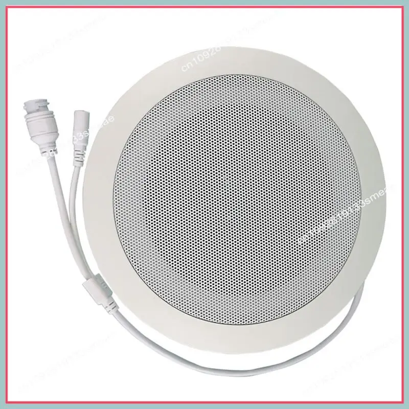 

N94R 10 Вт Сетевая IP-система громкой связи Аудио ABS Потолочный динамик POE или DC12V