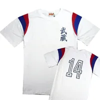 Funny Football T Shirt Men Women Captain Tsubasa Jun Misugi Fashion Shirt Japanese Anime Short Sleeve Cosplay Tops