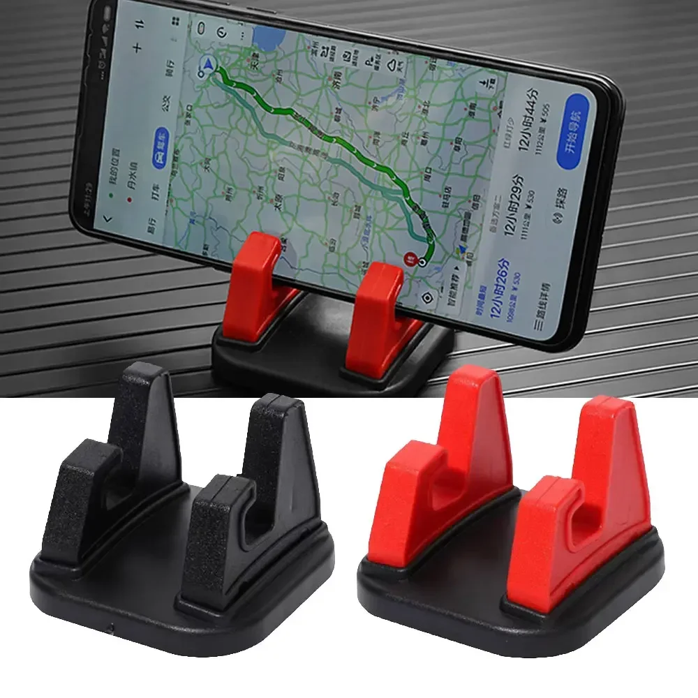 1pc Universal Car Phone Holder Dashoboard Smartphone Stand 360 Degree Rotation Gear Bottom Design for Phones Support in Car