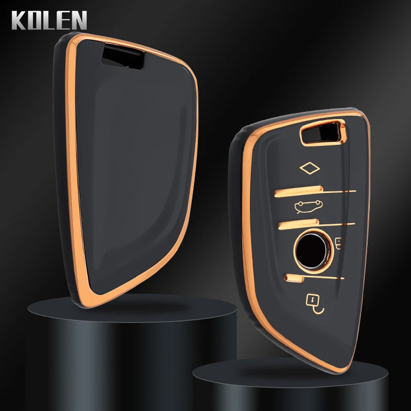 New TPU Car Remote Key Case Cover Shell Fob For BMW X1 X3 X5 X6 X7 1 3 5 6 7 Series G20 G30 G32 G11 F15 F16 F20 F39 F48 G01 G02