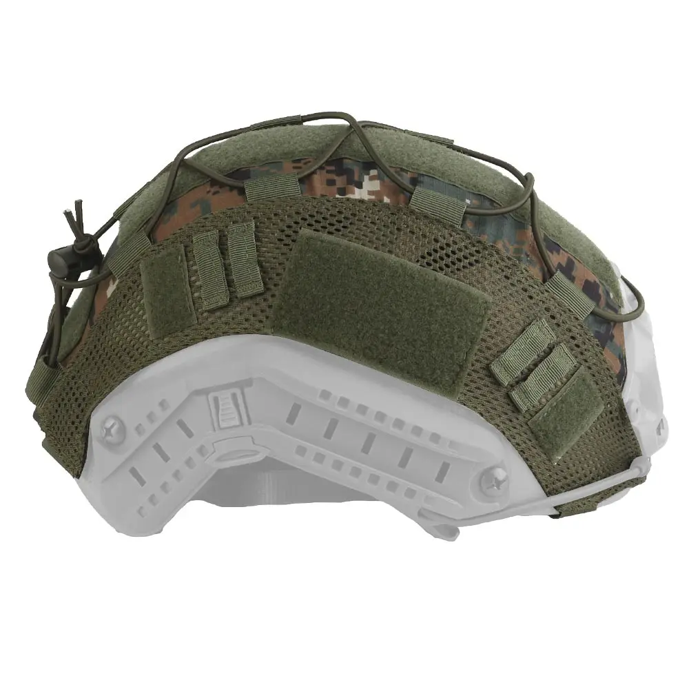 Housse De Casque Tactique TOPTACPRO Pour FAST - Multi-camo - Taille Unique