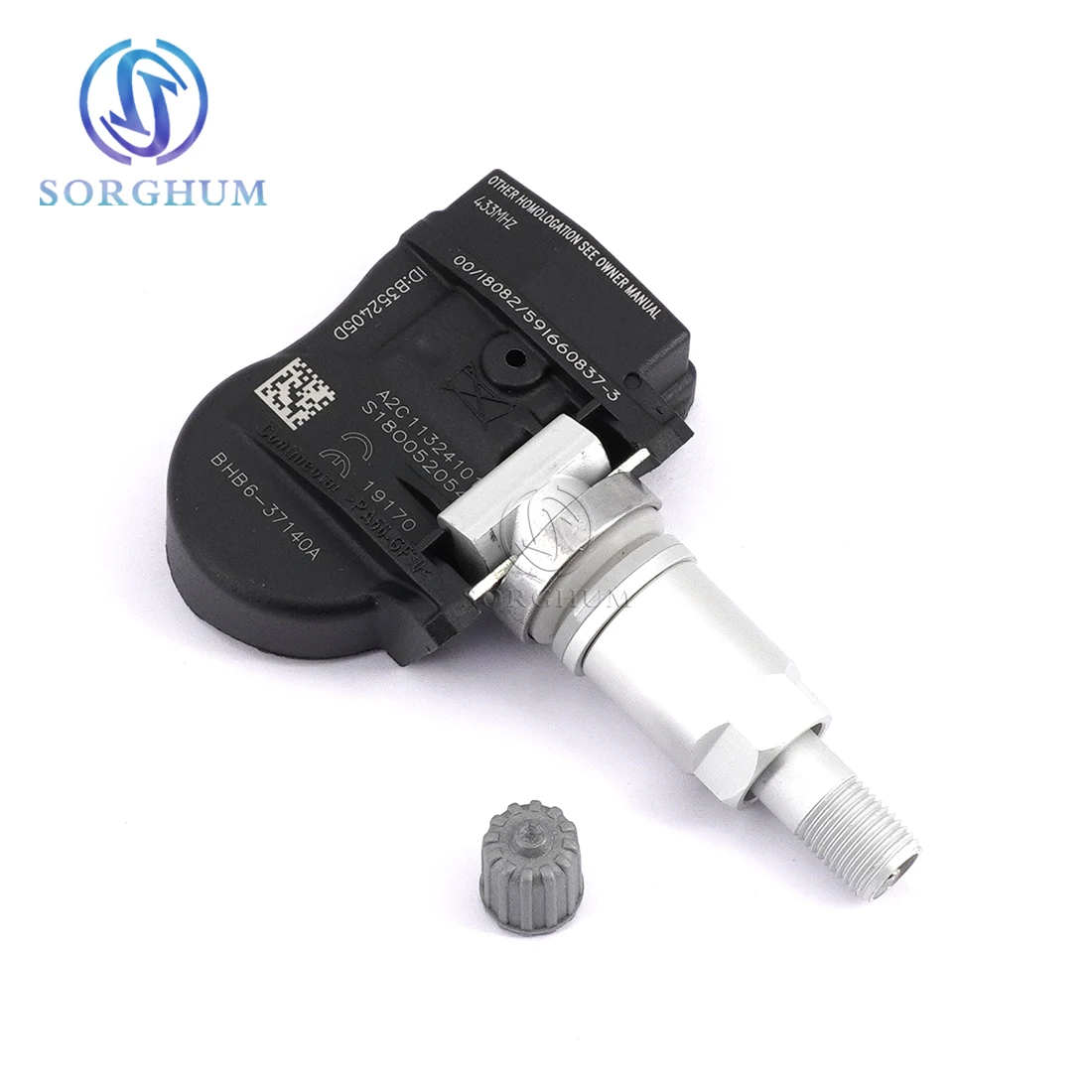 SORGHUM 4pcs BHB6-37140A For Mazda 2 3 5 6 CX-5 CX5 CX-6 CX6 CX-9 CX9 MX-5 Artz Car TPMS System Tire Pressure Sensor BHB637140A