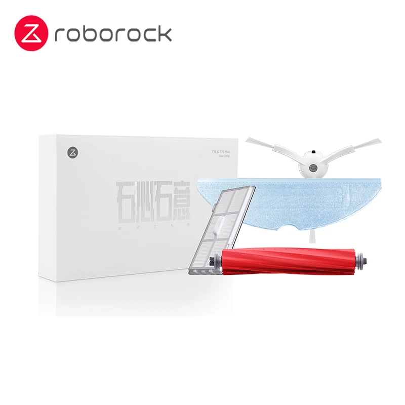 Roborock-ロボット掃除機用のスペアパーツ,クリーニングクロス,ウォッシャブル,フィルター,サイドブラシ,オリジナル,roborock s7 s7 maxv