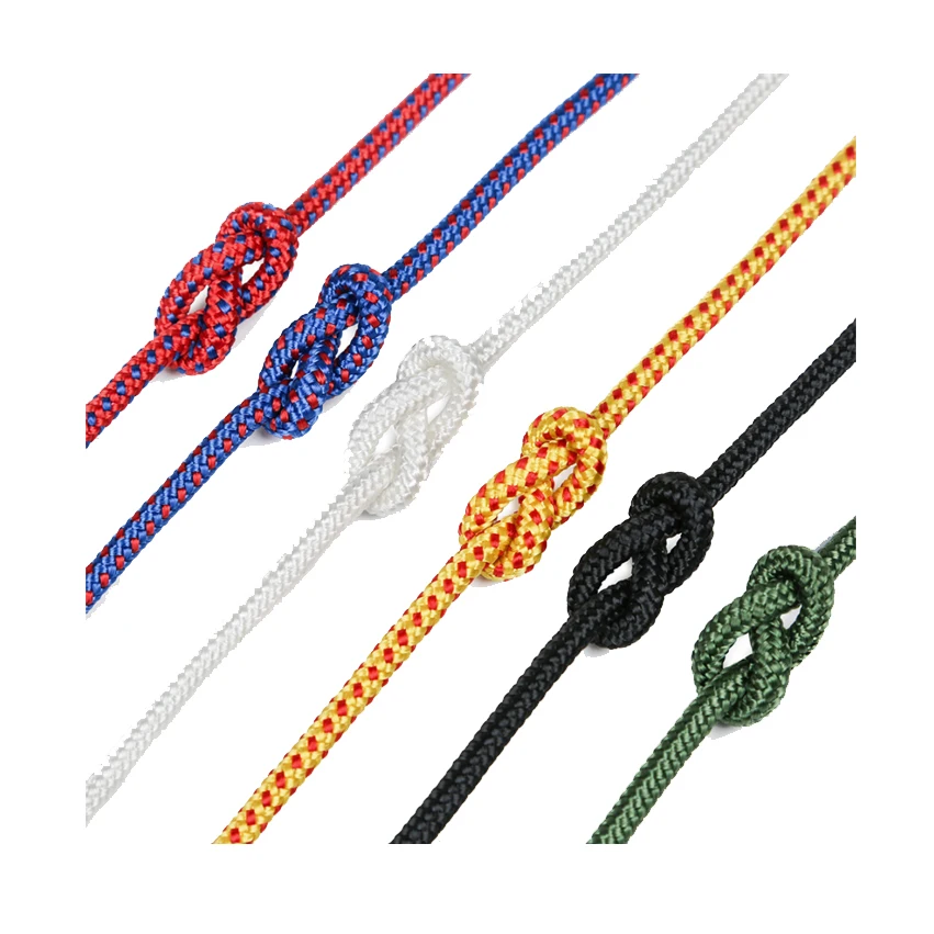 Φ:4mm-30m, Multi-Purpose Bundled Auxiliary Rope, Outdoor Climbing Rope, Tent Camping, Umbrella Rope, P551