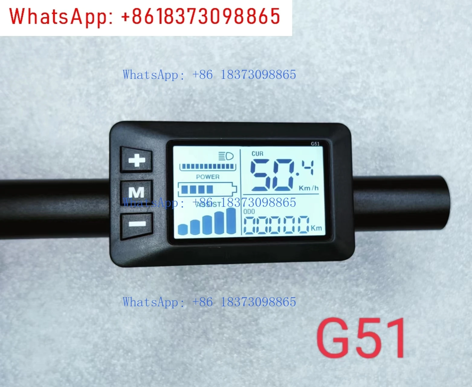 

Bicycle LCD Meter G51 Smart Display 36 Volts 48 Volts