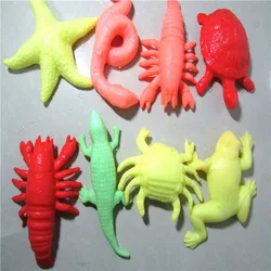 10pcs/lot Ocean Animal Growing Toy Marine Biology Sea Animals Toys Magic Soaking Epansion Swelling In Water For Kids Gift