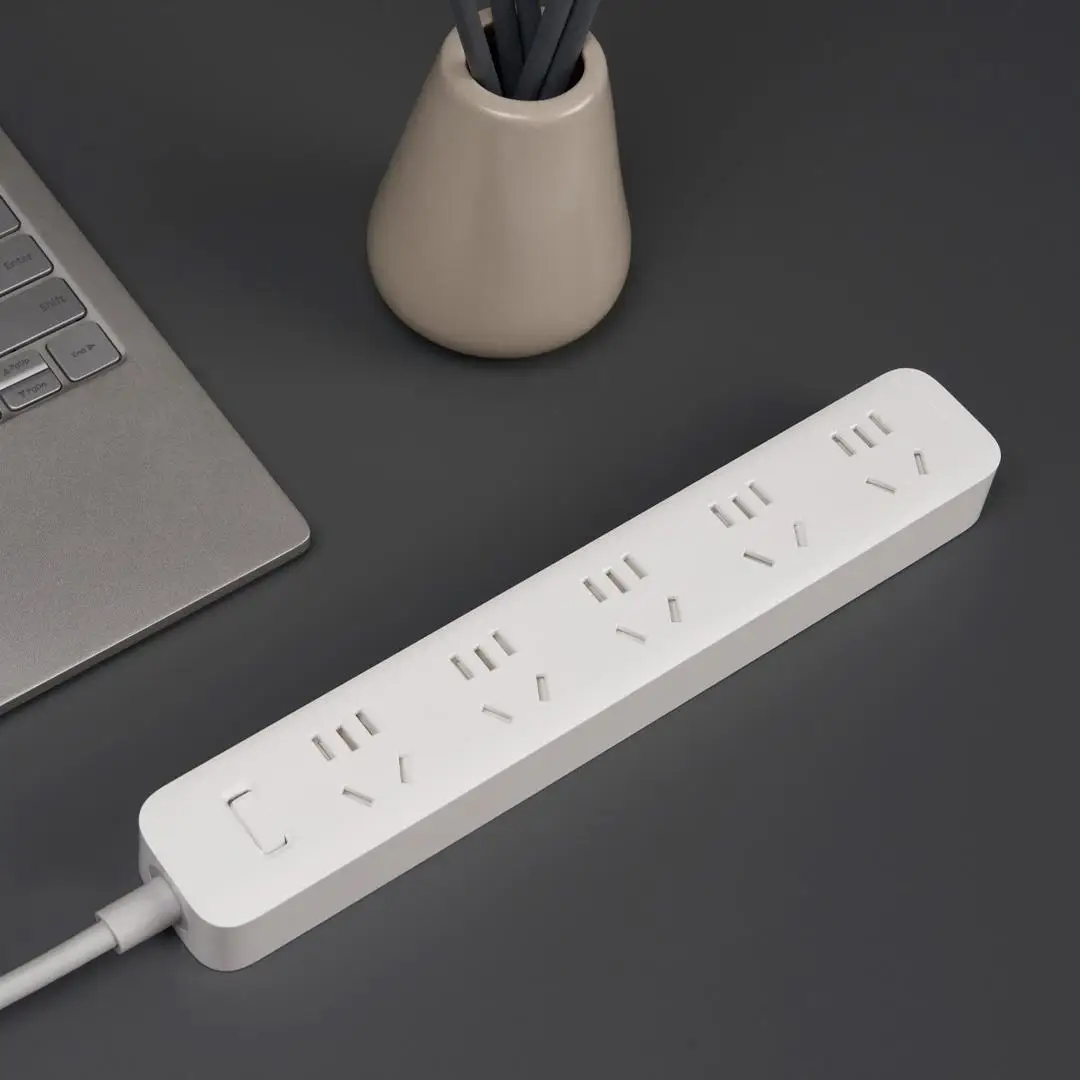 Original Xiaomi 5 Port Charger Overload Protection Smart Socket Power Strip Intelligent Electrical Adapter For Home Use