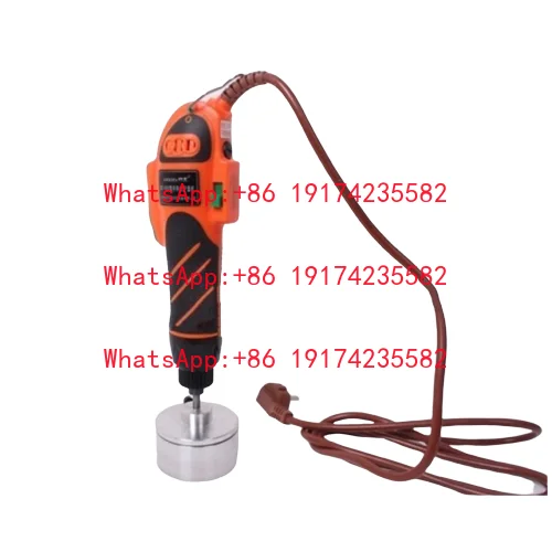 New Condition Hand-held Big Torque Metal Lid Electric Bottle Capping Machine
