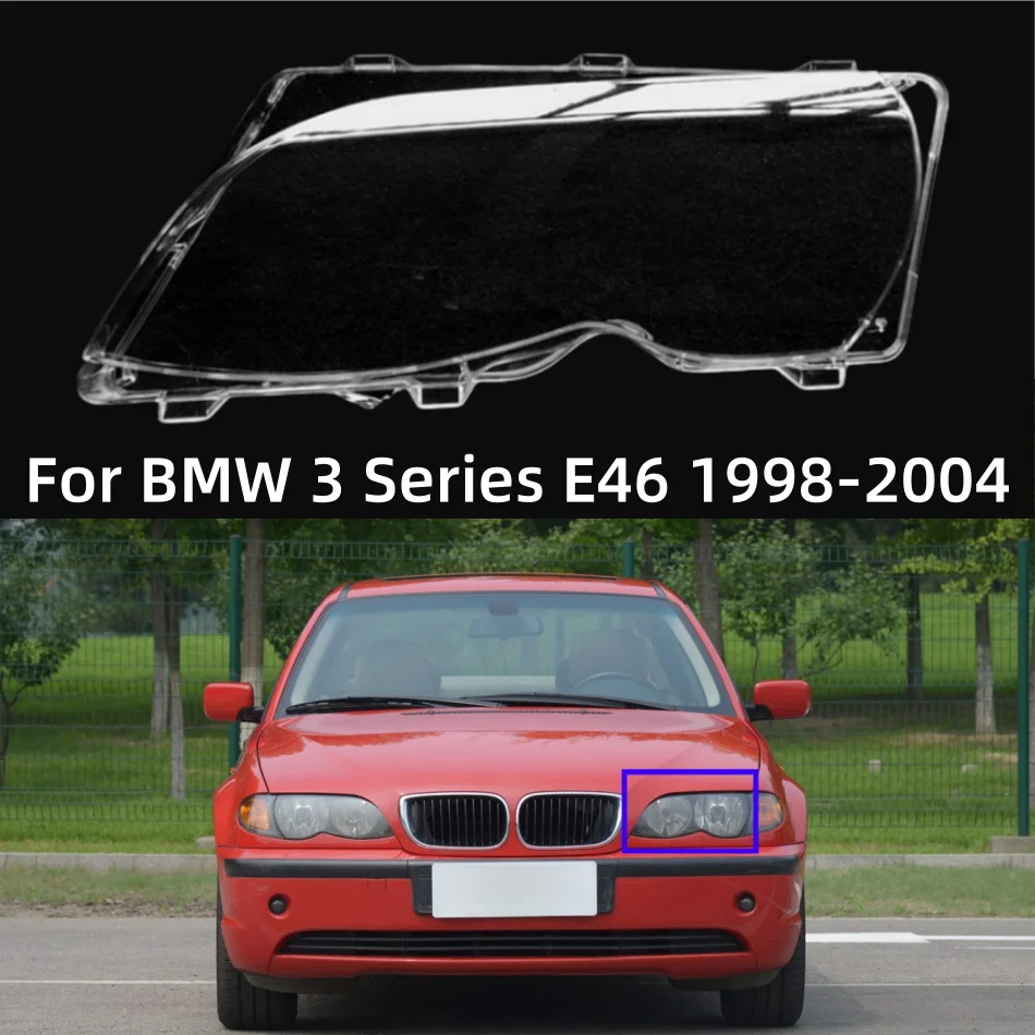 

Для BMW 3 серии E46 1998-2004 автоаксессуар фары стекло замена оригинальных линз