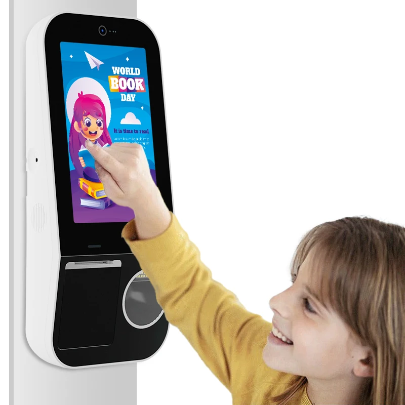 دفع فواتير آلة النظام مع الطابعة والماسح الضوئي لإدارة طابور كشك الطلب الذاتي في المطاعم #3