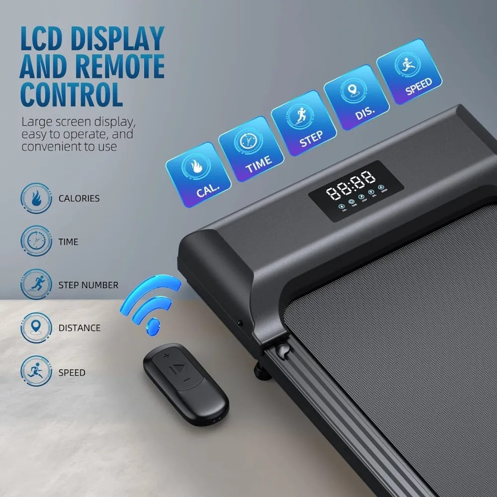 Walking Pad，Under Desk Treadmill 2 in 1 Treadmills，Portable Walking Treadmill 2.5HP image 2