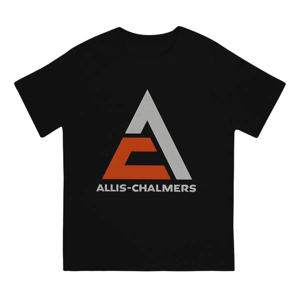 TRACTORS ALLIS CHALMERS LOGO Men T Shirt Allis-Chalmers Novelty Tees Short Sleeve O Neck T-Shirt Cotton Gift Clothing