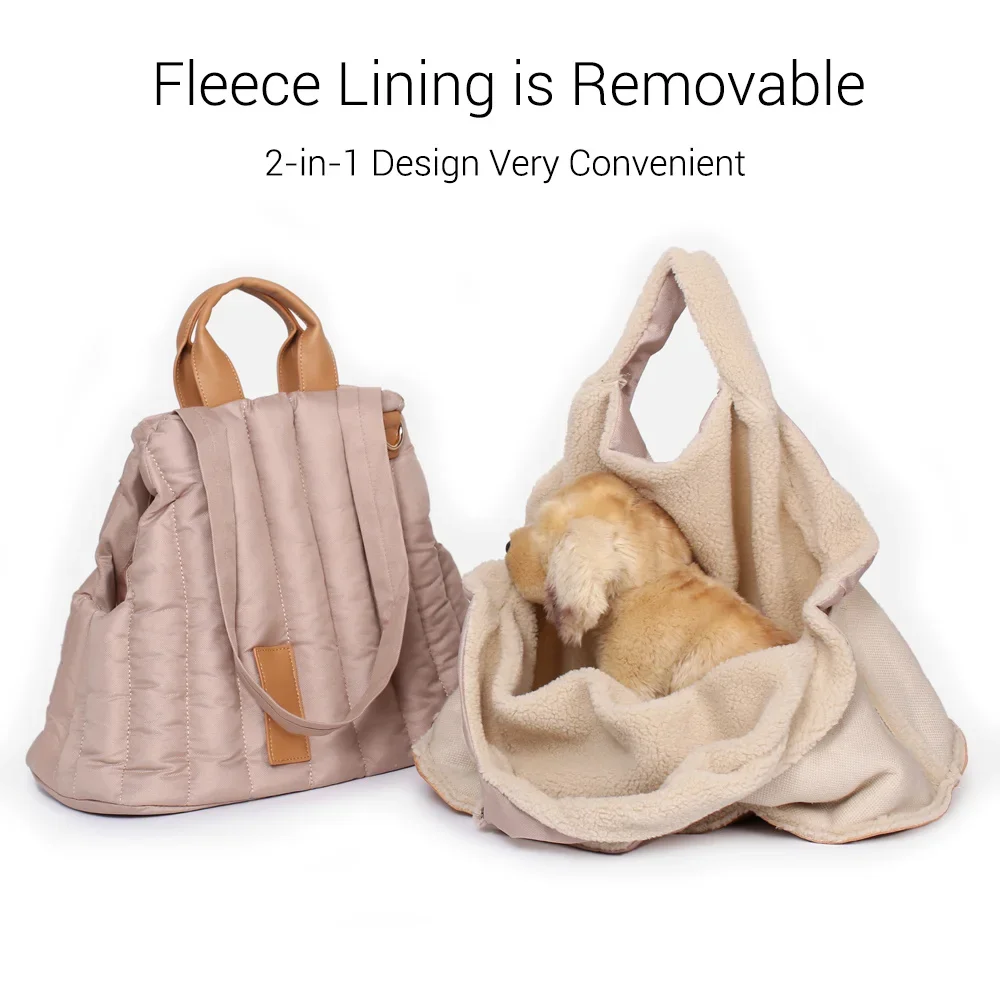 Sac Electrolux matelassé de luxe pour chien