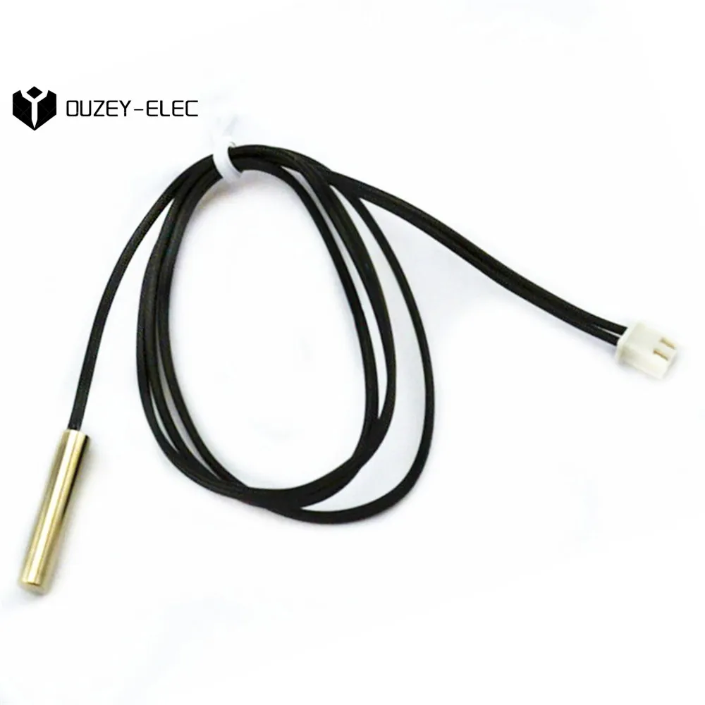 10K 1% 3950 Waterproof Digital Temperature Sensor Meter Probe Meter NTC Thermistor Thermal 1 M Cable -20 to 105 degree Celsius