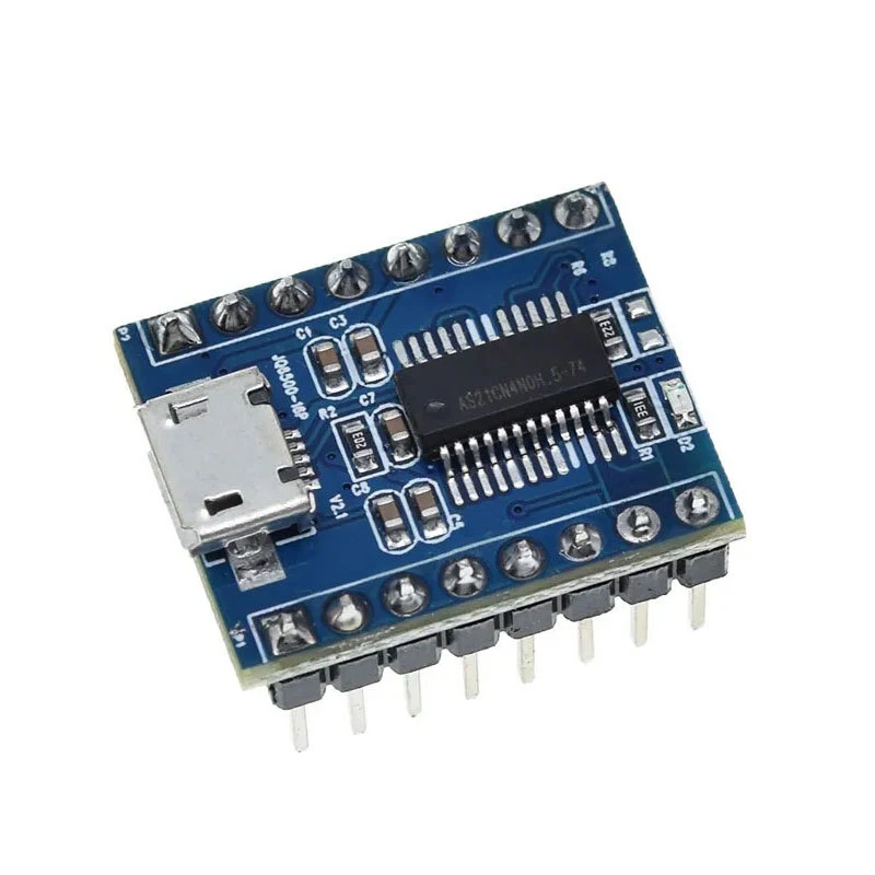 1~50Pcs JQ6500 Voice Module MP3 Module MCU Serial Port Control Broadcast One-On-One 5-Way Control 16Mbit Music IC