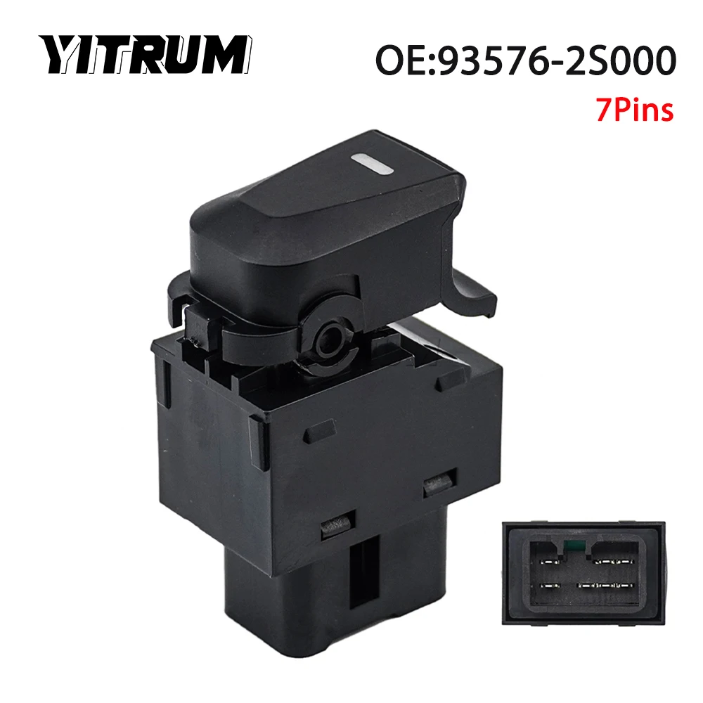 YITRUM 93571-2S050 93571-2S000 935712S000 93576-2S000 935762S000 LHD Power Window Switch For Hyundai Tucson 2010-2015