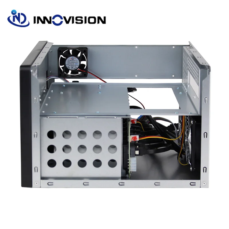 Imagem -05 - Nas Chassis Hdd Bays Hotswap Case Suporte M-atx Motherboard 1x60 mm Ventilador 2x9025 mm Ventiladores 1x2.5 Tooless8bays