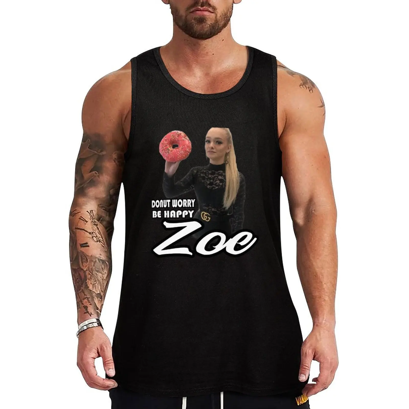 Zoe Laverne Zonut Zody T Shirt Zody Hoodies Zonuts Zody Merch Tank Top Male vest T-shirt man Vests gym top