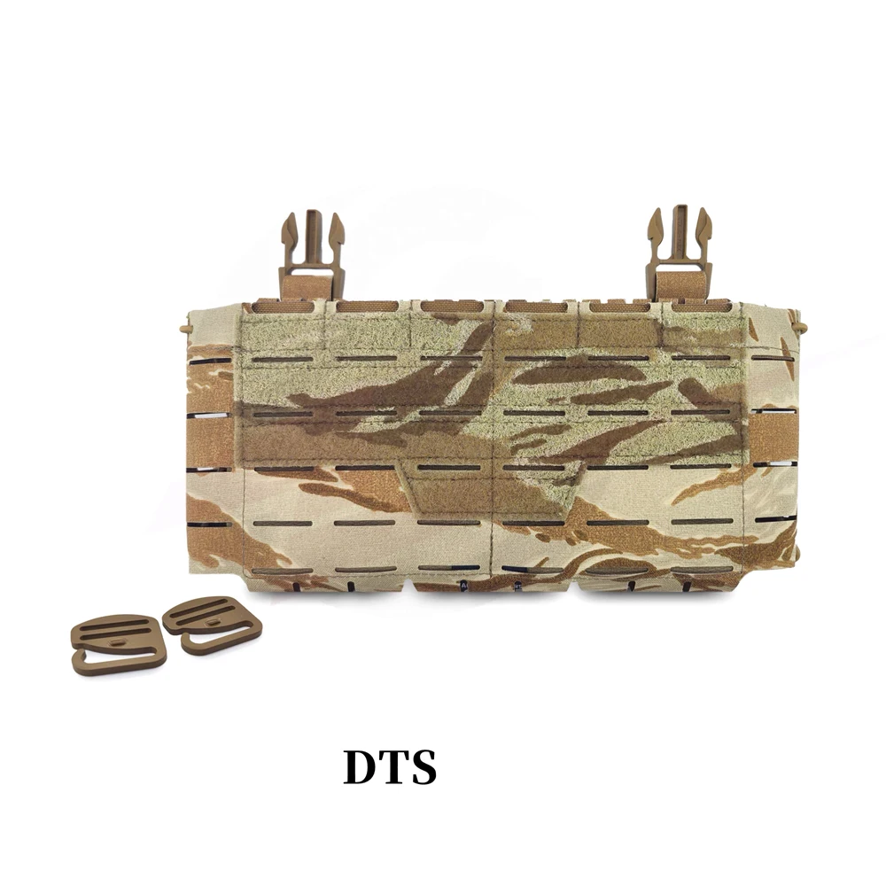 Taktische, verstellbare Brusttasche mit Haupttasche und Frontpanel für ARC Placard V4 Weste, Dreifach-Magazintasche für 5.56 und 7.62 Munition – Detail 8