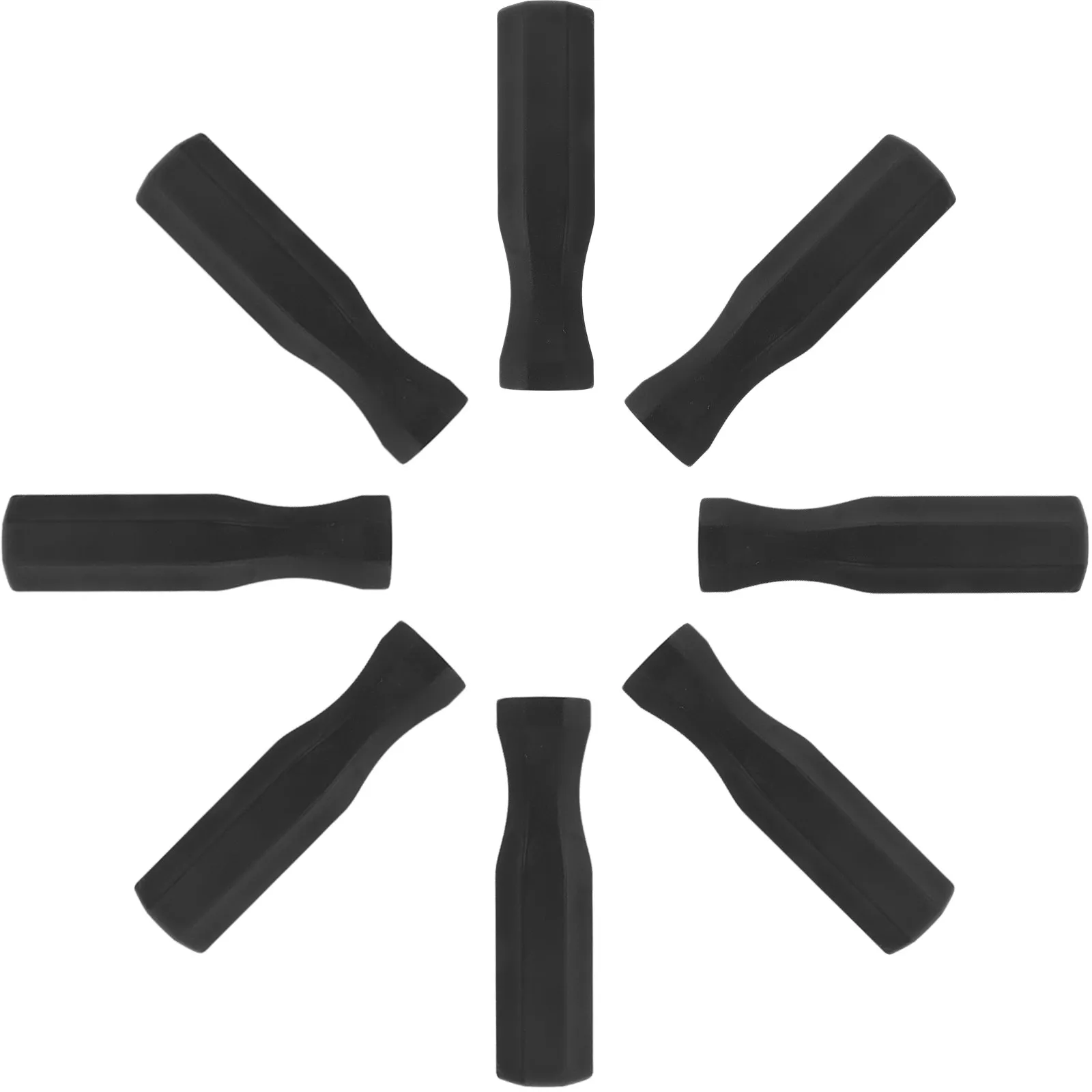 

8 шт. сменных ручек для настольного футбола из ПВХ, нескользящие, профессиональные, эргономичные, аксессуар для игры в футбол, рукоятки для настольного футбола