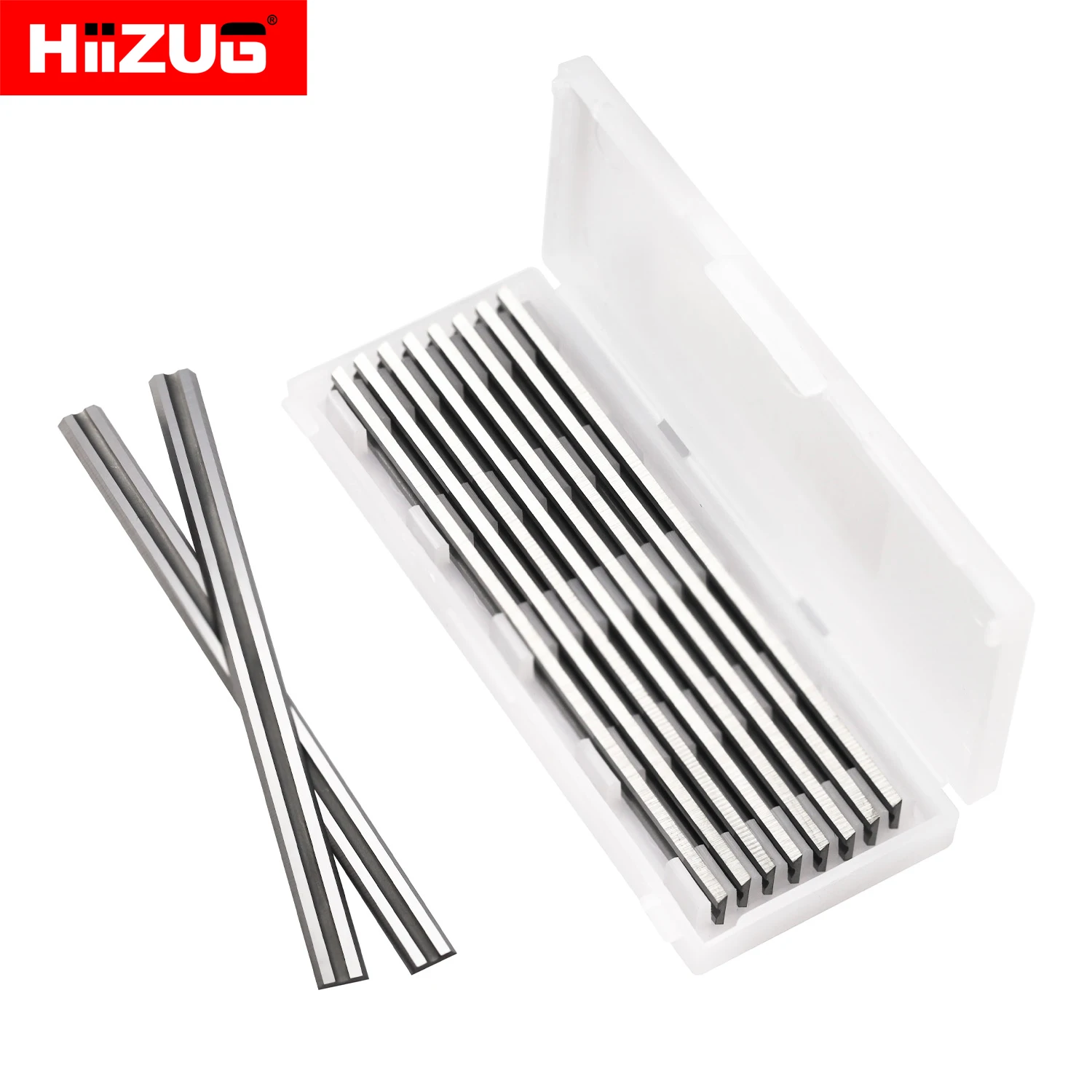 Imagem -04 - Carboneto de Tungstênio Lâminas Plaina Faca 82x55x11 mm Bosch Pl1632 Makita Kp0810 Wen b & d Ryobi Hitachi Dw680k Bosch