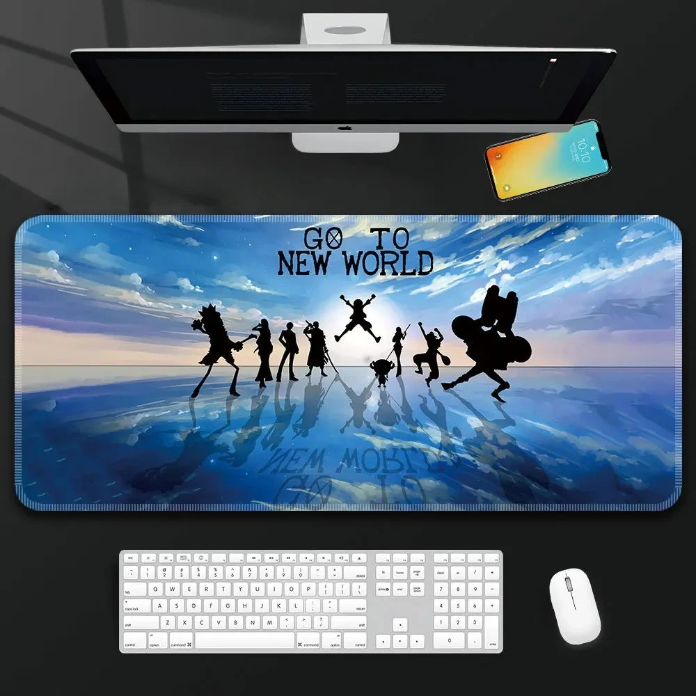 ONE PIECE Leather Mouse Pad Oversized Boys Animation E-sports Game Keyboard Pad Luffy Computer Desk Pad Office Mouse Pad