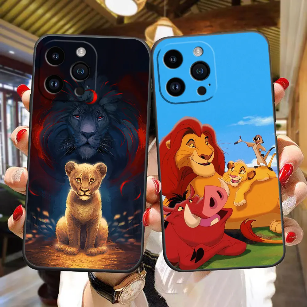 

Anime The L-Lion K-King Phone Case For iphone Apple 15 14 13 12 11 Pro XS Max Mini X SE 2020 2022 8 7 Silicone Case Funda Shell