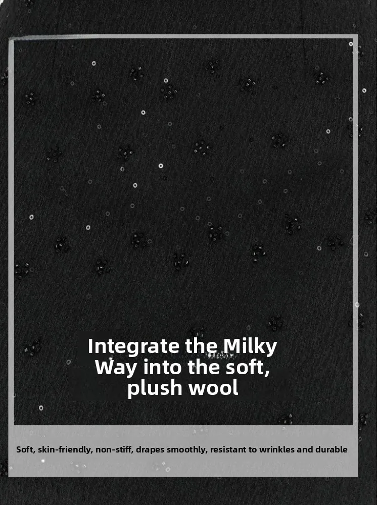 Thiened Wool ort Skirt Women's 2025 Autumn Winter New High Waist Slim A-Line Skirt Versatile Small Size Bodycon Skirt