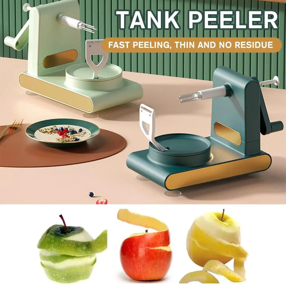 

Fruit Peeling Peeler Hand-cranked Multifunctional Peeler Machine Home Fruit Peeler For Kitchen Convenience P8G8