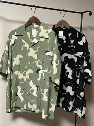 VISVIM FIL 23SS CROSBY SHIRT Japanese trend Nakamura Crane shirt Hawaiian short-sleeved shirt