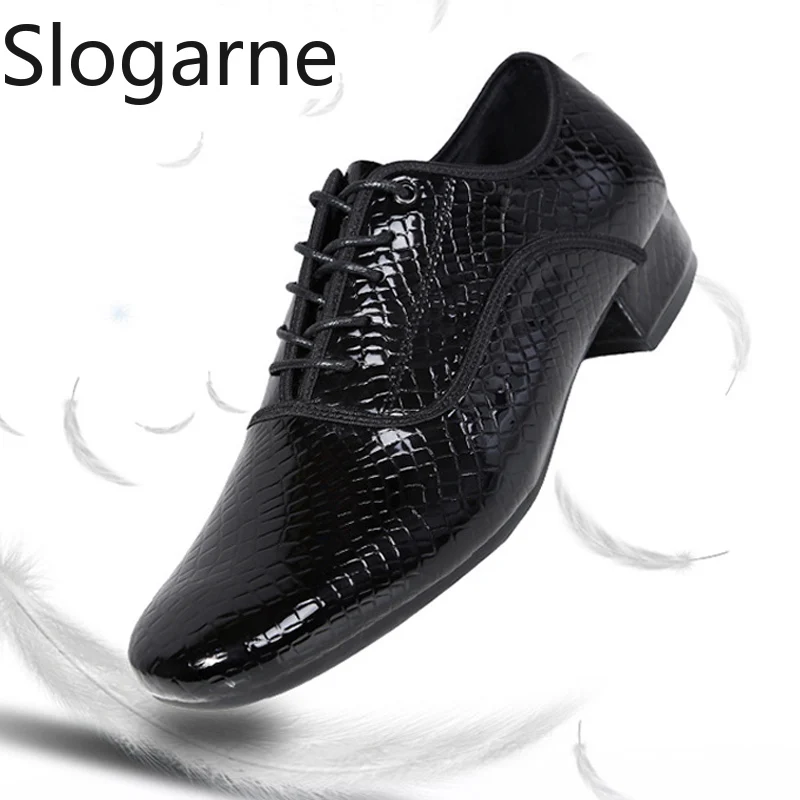 Men Latin Shoes Male 2.5CM Heels Modern Dance Shoes Indoor Soft Suede Sole Yoga Ballroom Waltz Jazz Dance Shoes Sports Sneakers