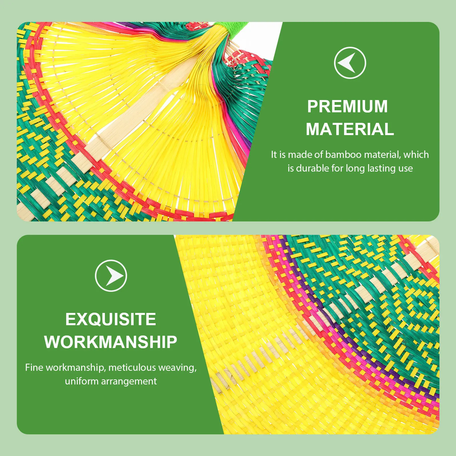 

Bamboo Woven Hand Fan Peach Style Cooling Fan for Summer Outdoor Walking Office Decor Creative Gift Idea