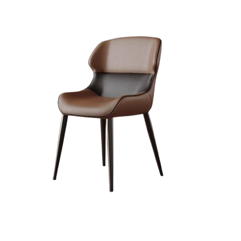 Italian Minimalist Dining Chairs Nordic Modern Trendy Vintage Dining Chairs Lazy Designer Sillas Para Sala De Estar Furniture