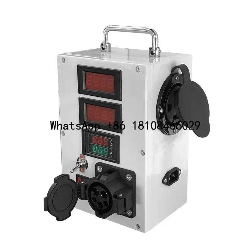 Type1/J1772 Tester 48A Max Power Charger for New Energy Cars charging gun test wuth Good EV Connectors Support