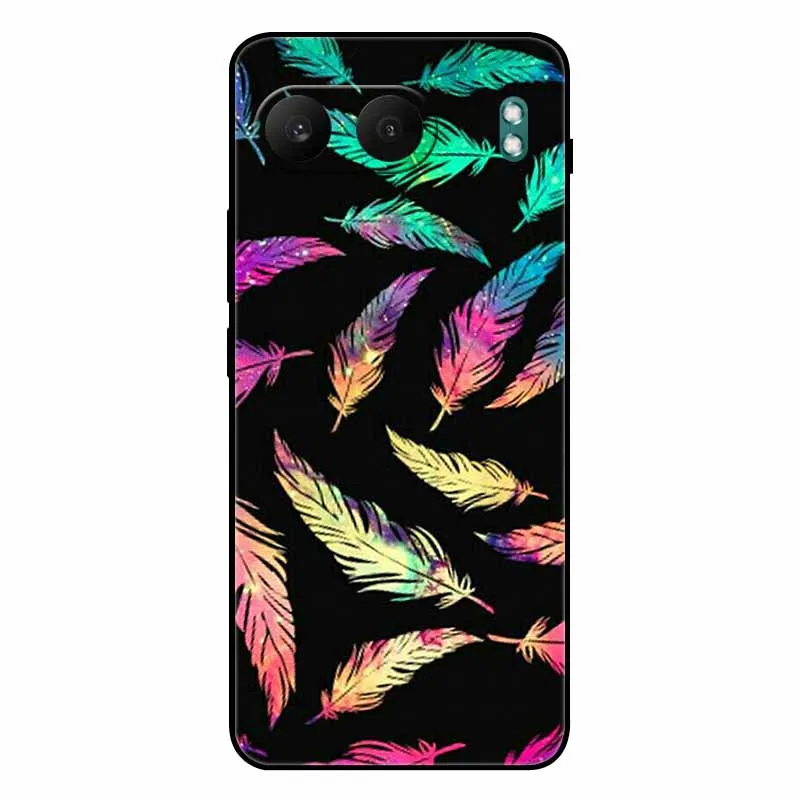 غطاء خلفي من السيليكون الناعم لـ oneplus nord 2/nord 3/nord 4 ، حافظة بتصميم القط والأسد #3