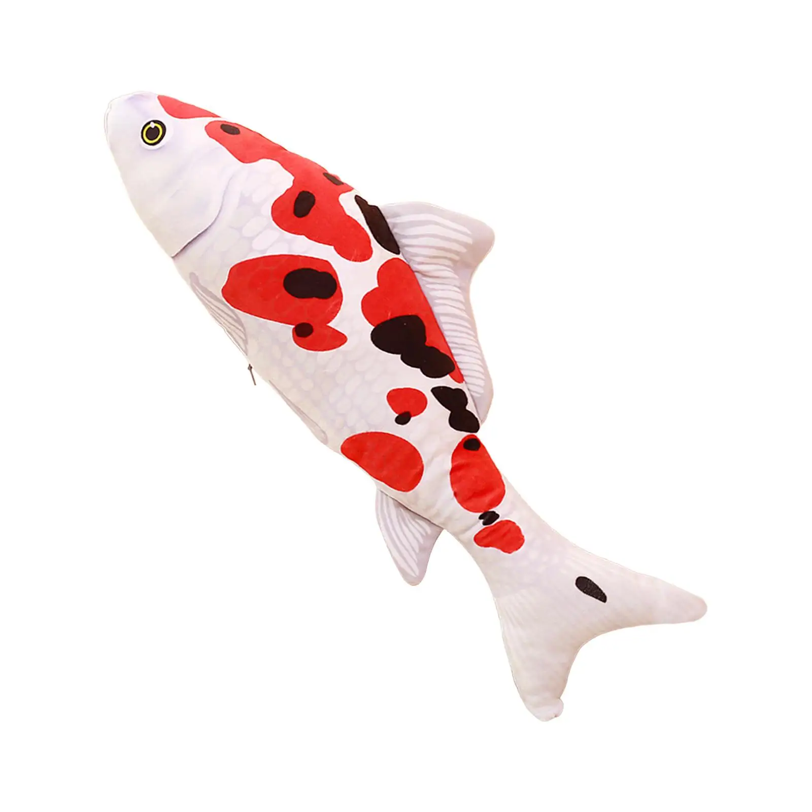 Fish Stuffed Carp Toy 30cm Plush Animal Toy Kids Playing Toy 3D Fish Cushion Pillow for Travel Birthday Gifts Sofa Living Room