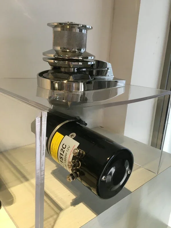 مع كابستان للقوارب من 32 قدم إلى 45 قدم C1012C 12 فولت 1000 واط/600 واط/900 واط الثقيلة عالية السرعة مرساة للقوارب البحرية ونش مكبرة #2