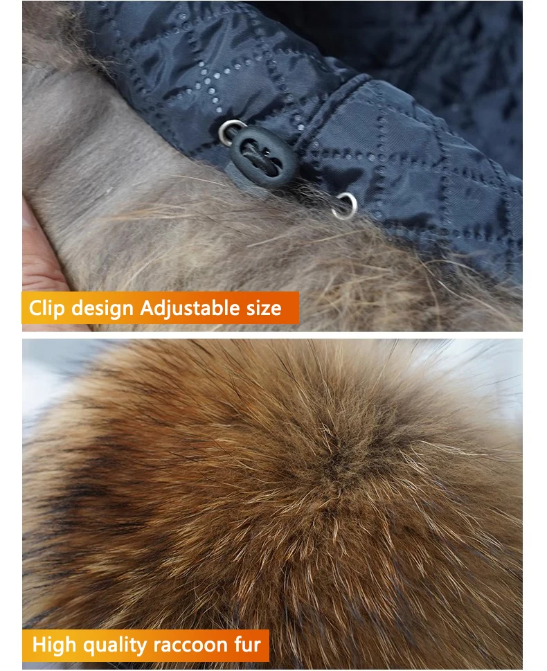 Winter 100% Echtes Silberfuchsfell Bombermütze Waschbärpelz Mütze Neue Herren-Ushanka Trapper Russische Herren-Skimütze Echte Lederkappen – Detail 8