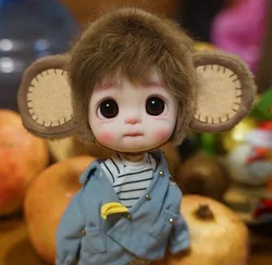 New sdBJD Doll1/6 fangfang Girl Big eyes cute Resin Doll Art Model High Quality Toy DIY Makeup Free shipping