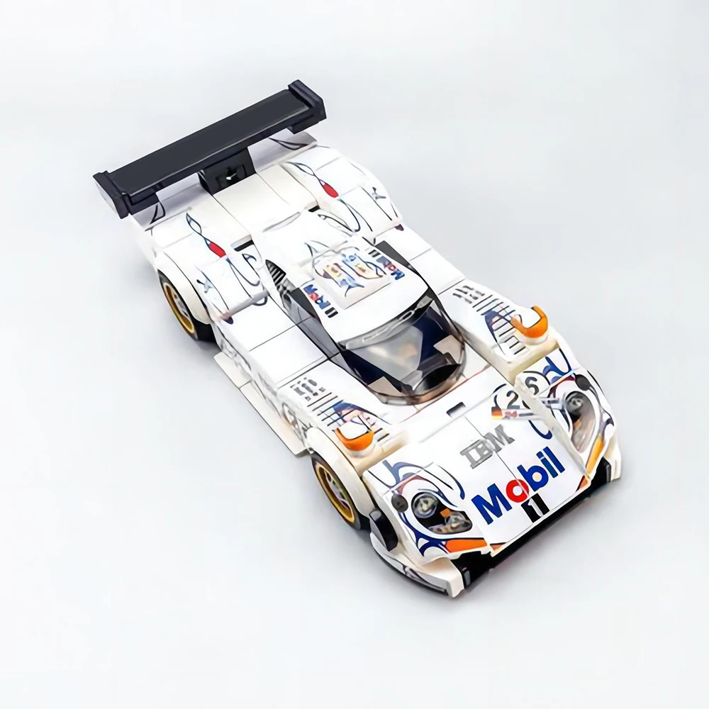 260PCS MOC terza generazione Racing 98 Model Le Mans 24 ore Speed Champion Building fai da te assemblare blocchi giocattolo Brick Holiday Gifts